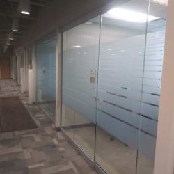 IUK OFFICE ETCHED GLASS