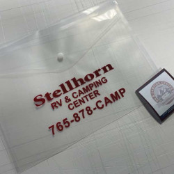 STELLHORN DOCUMENT FOLDER AND NOTE PADS