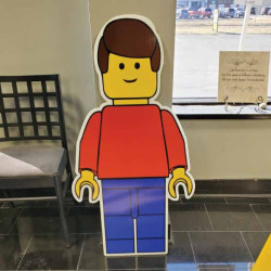 LEGO MAN SIGN PANEL