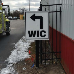 WIC DIRECTIONAL SIGN