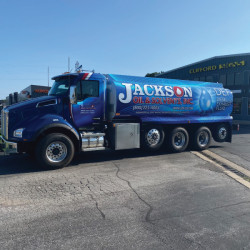 jackson oil tanker blue