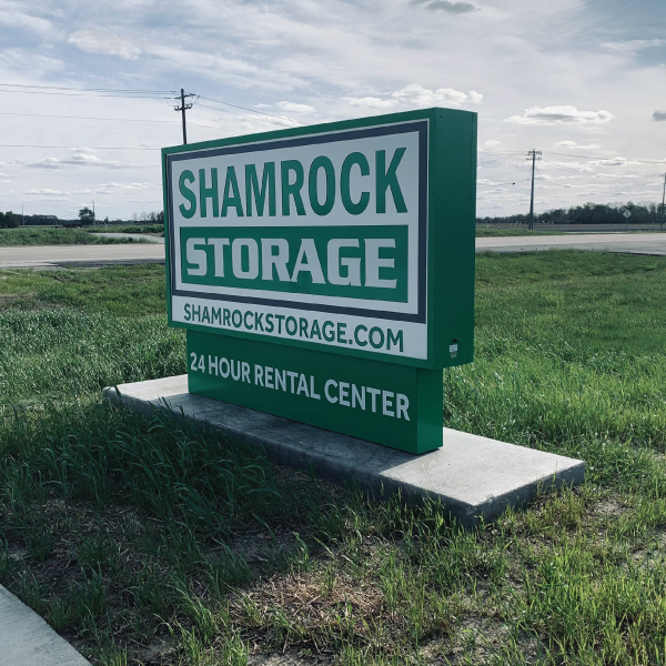 Shamrock Storage Clifford Signs Electric Signage